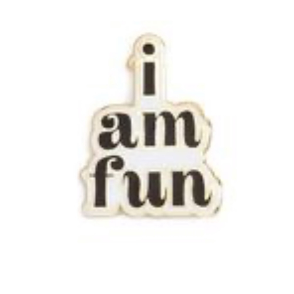 I Am Fun BAN.DO enamel pin-new